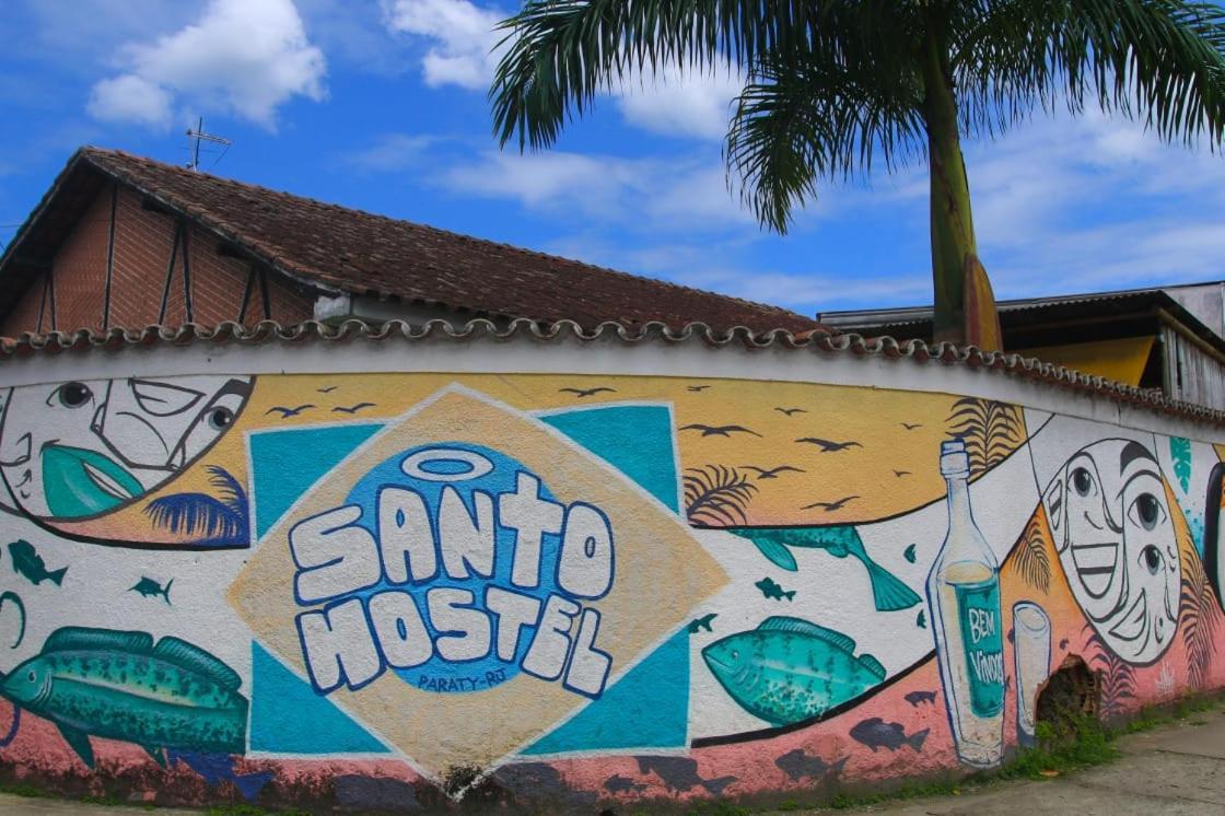 Paraty Santo Hostel Bar Kültér fotó