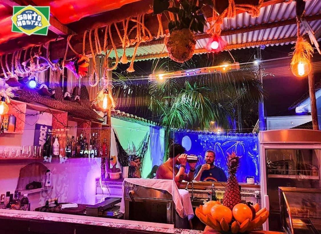 Paraty Santo Hostel Bar Kültér fotó