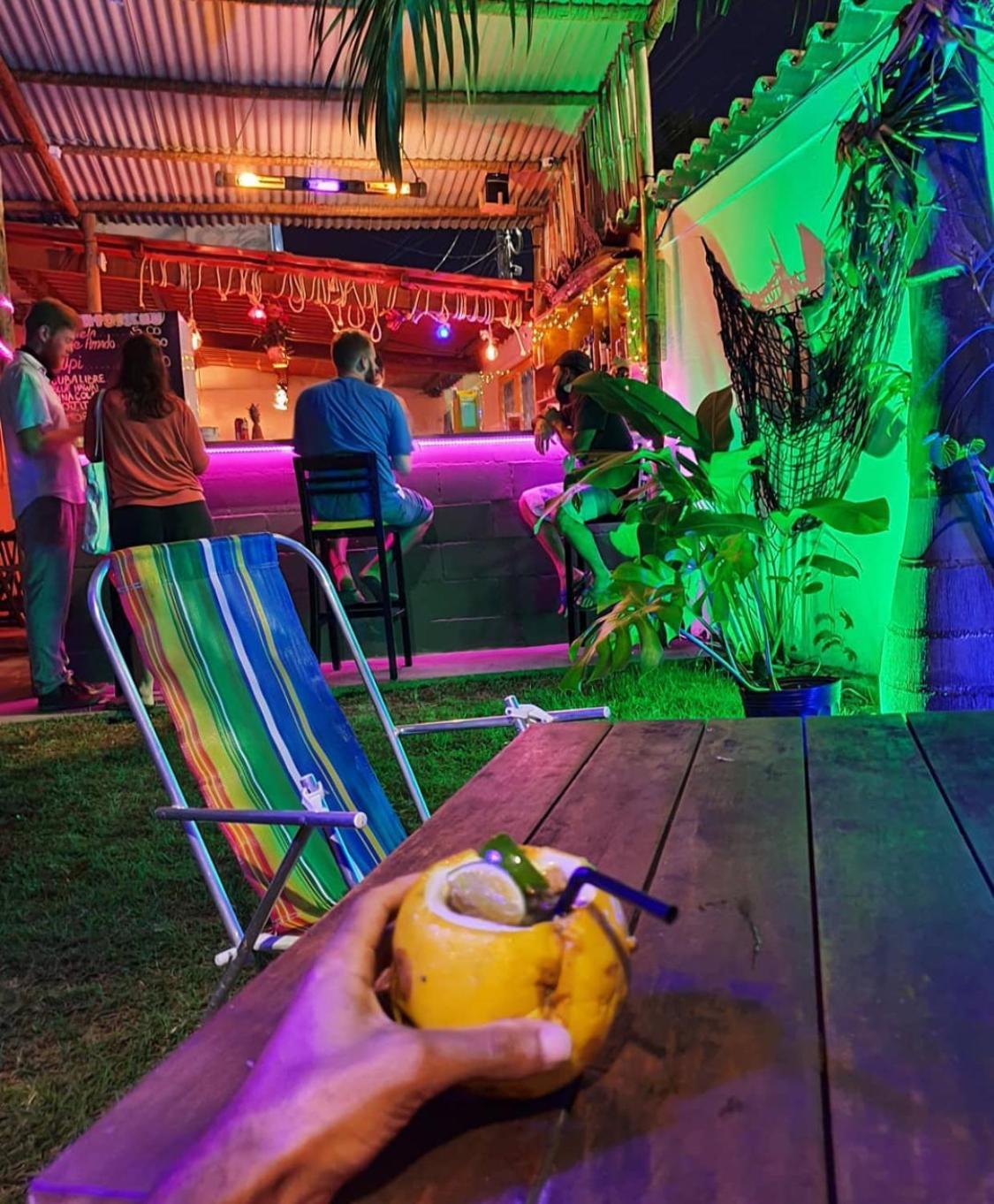 Paraty Santo Hostel Bar Kültér fotó